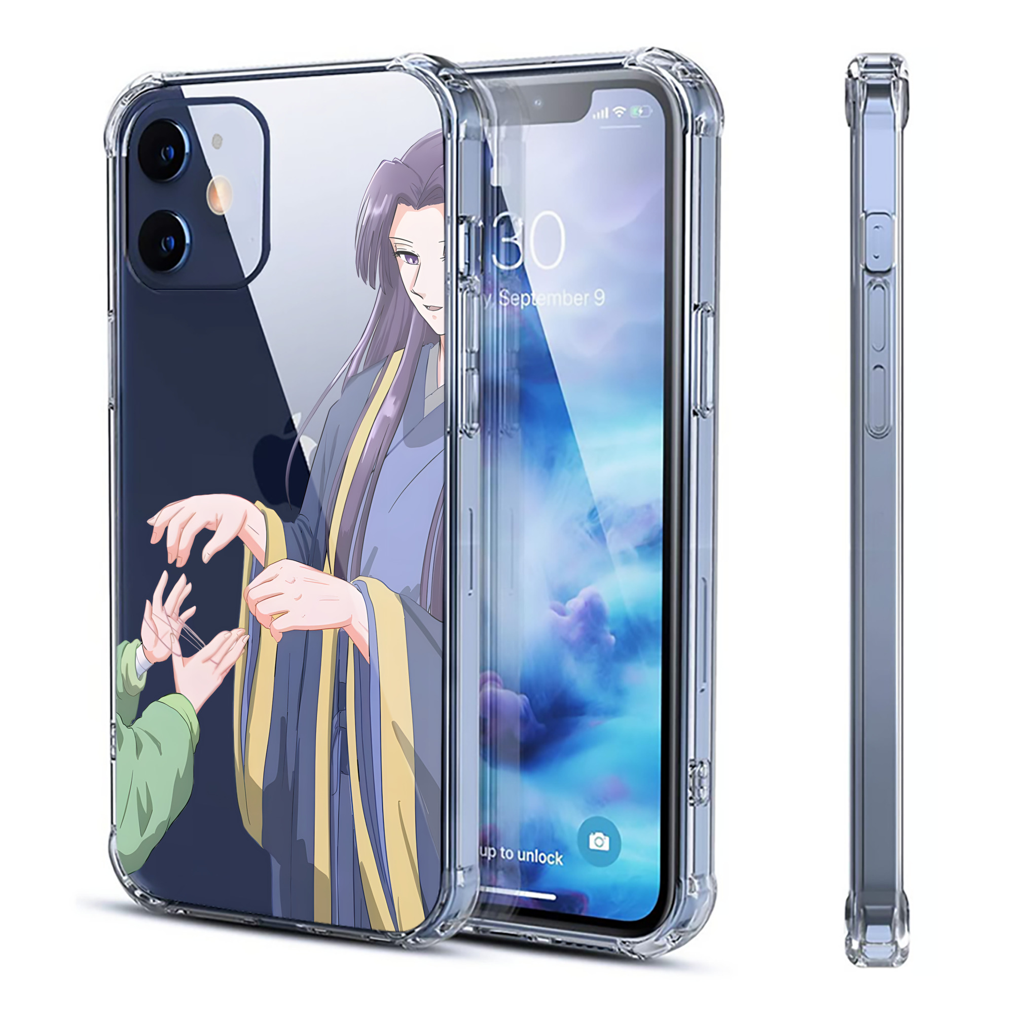 （画像用） 薬屋のひとりごと The Apothecary Diaries 【iPhone 12シリーズ対応】透明スマホケース（クリアソフトケース）
